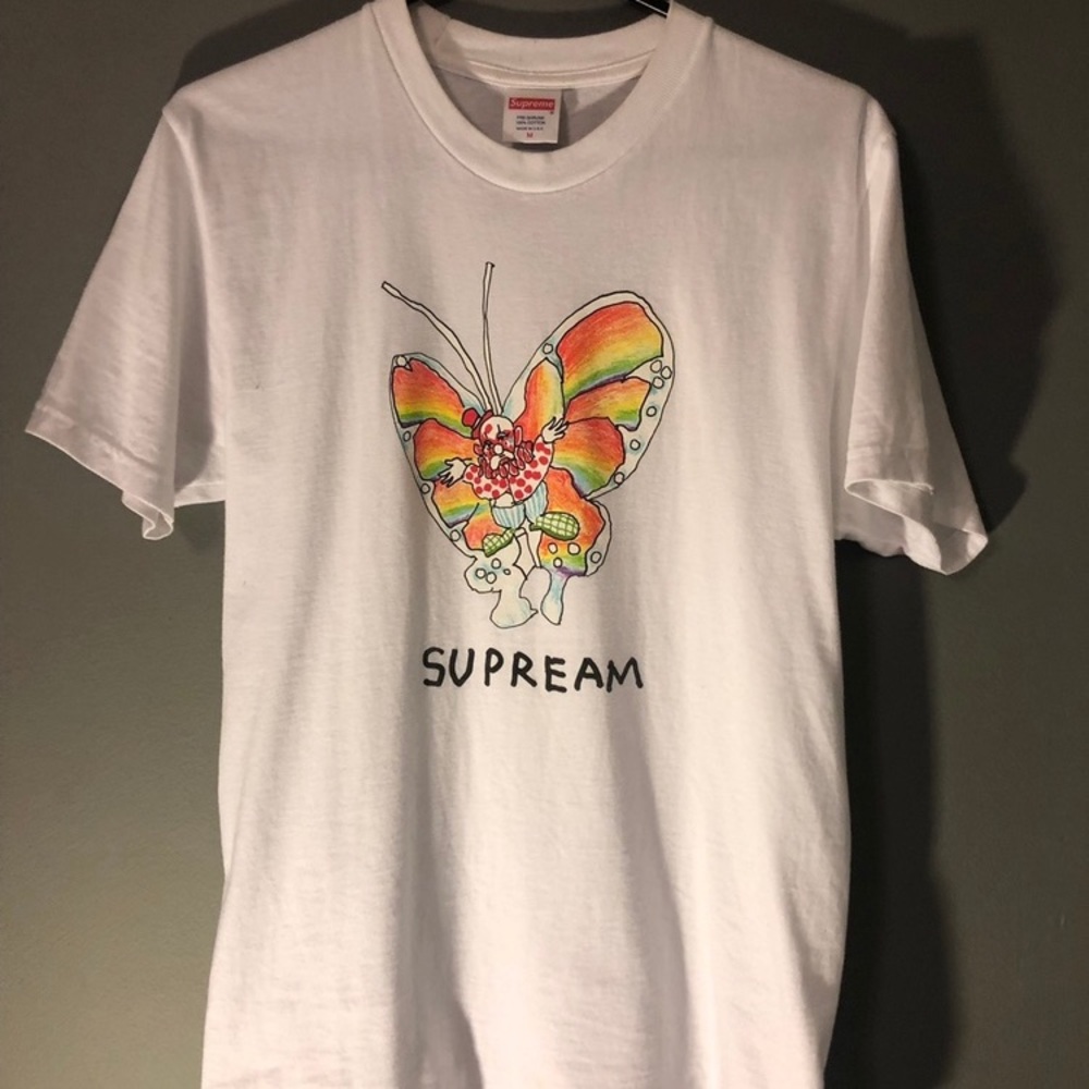 Supreme butterfly tee